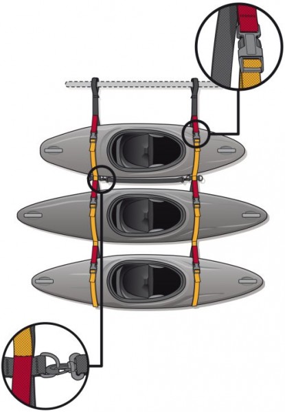 HF Express Bootsregal
