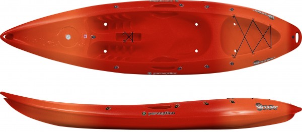 Perception Scooter Beach Wave Sport orange/rot