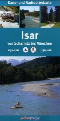 Isar Kanu-und Radtourenkarte