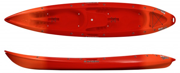 Scooter Gemini Beach Wave Sport rot/orange